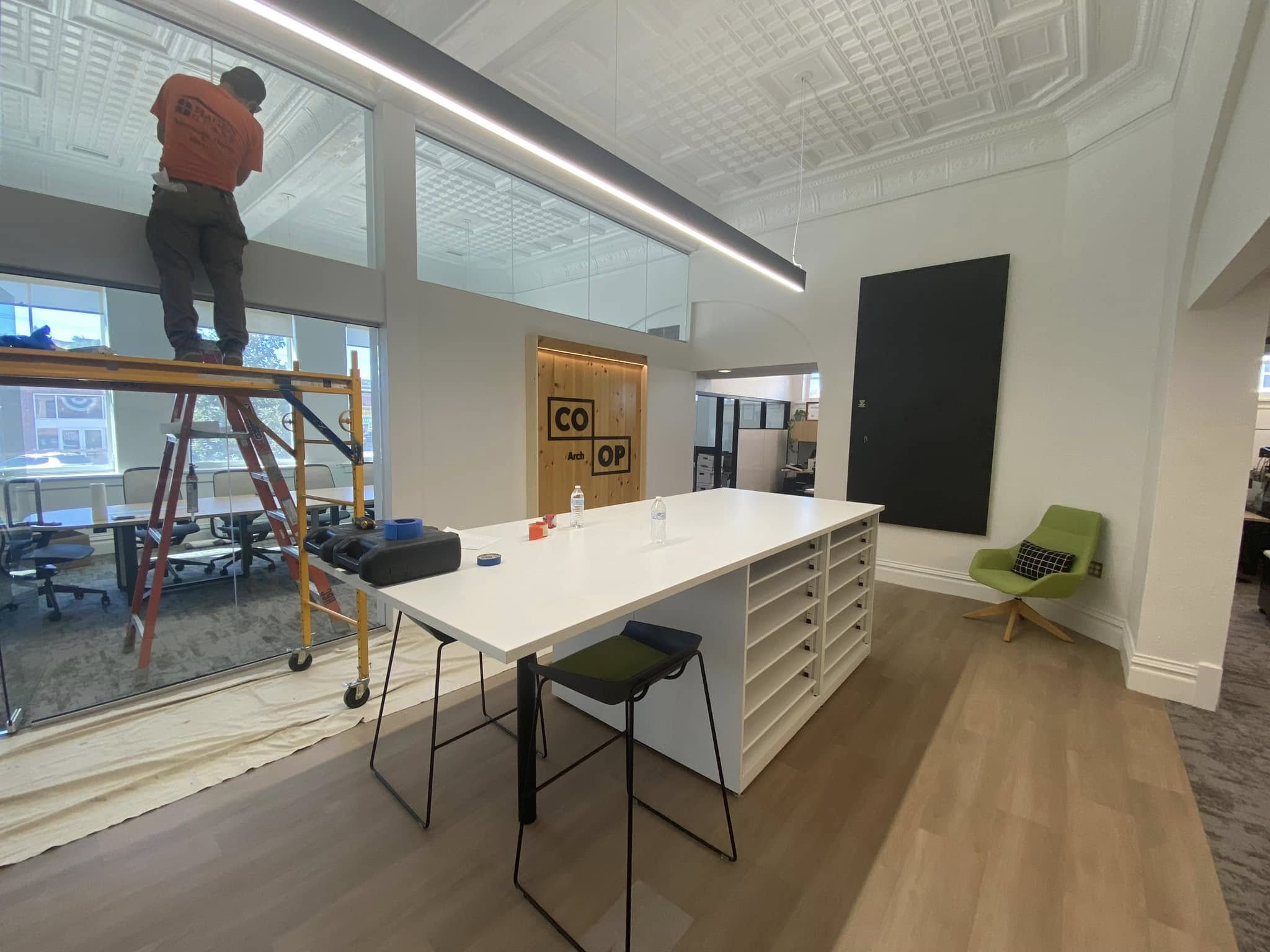 Commercial interior finish work in South Dakota